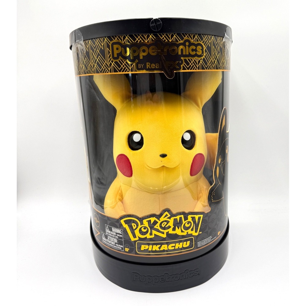 Pokemon Pikachu Puppetronic by RealFX Interactive Toy NEW